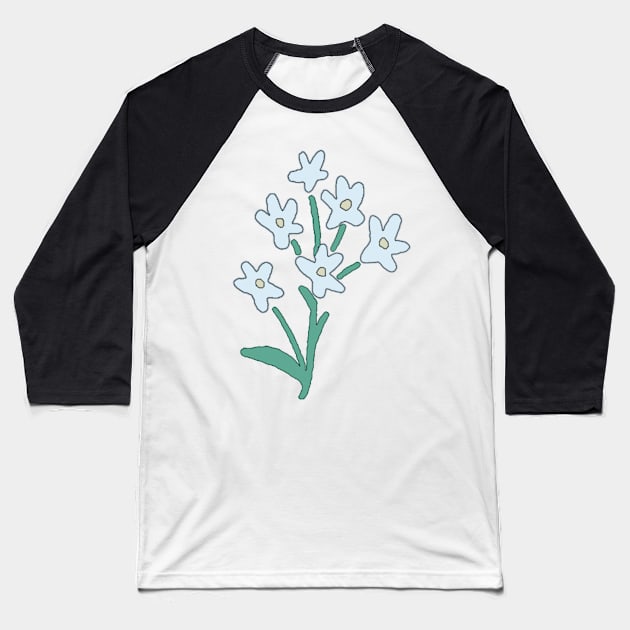 The Sound of Music Edelweiss Minimal Baseball T-Shirt by baranskini